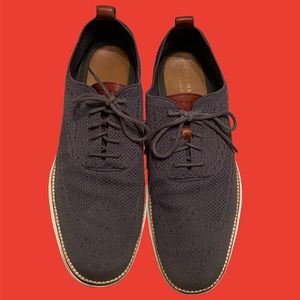Cole Haan Men's Original Grand Stitchlite Wingtip Oxford Dress Shoes Size 10.5 M